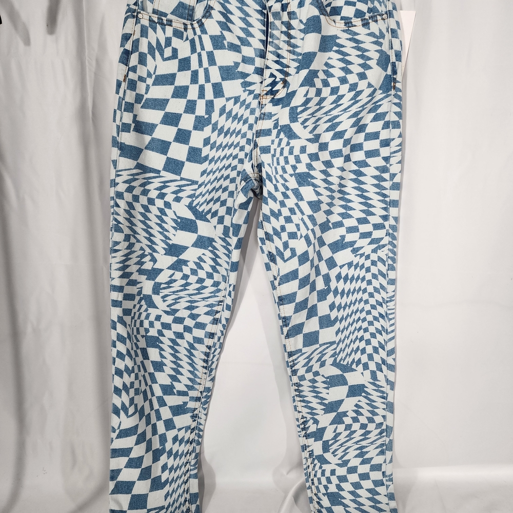 Tinseltown High Rise Optical Illusion Jeans